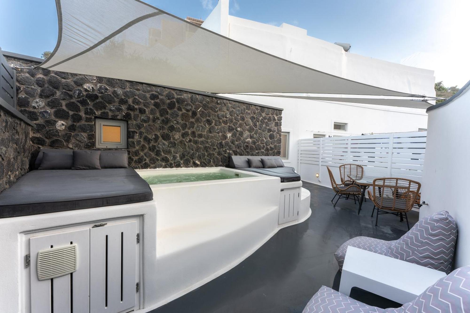 Sun Naam Home Santorini With Heated Jacuzzi كارتيرادوس المظهر الخارجي الصورة